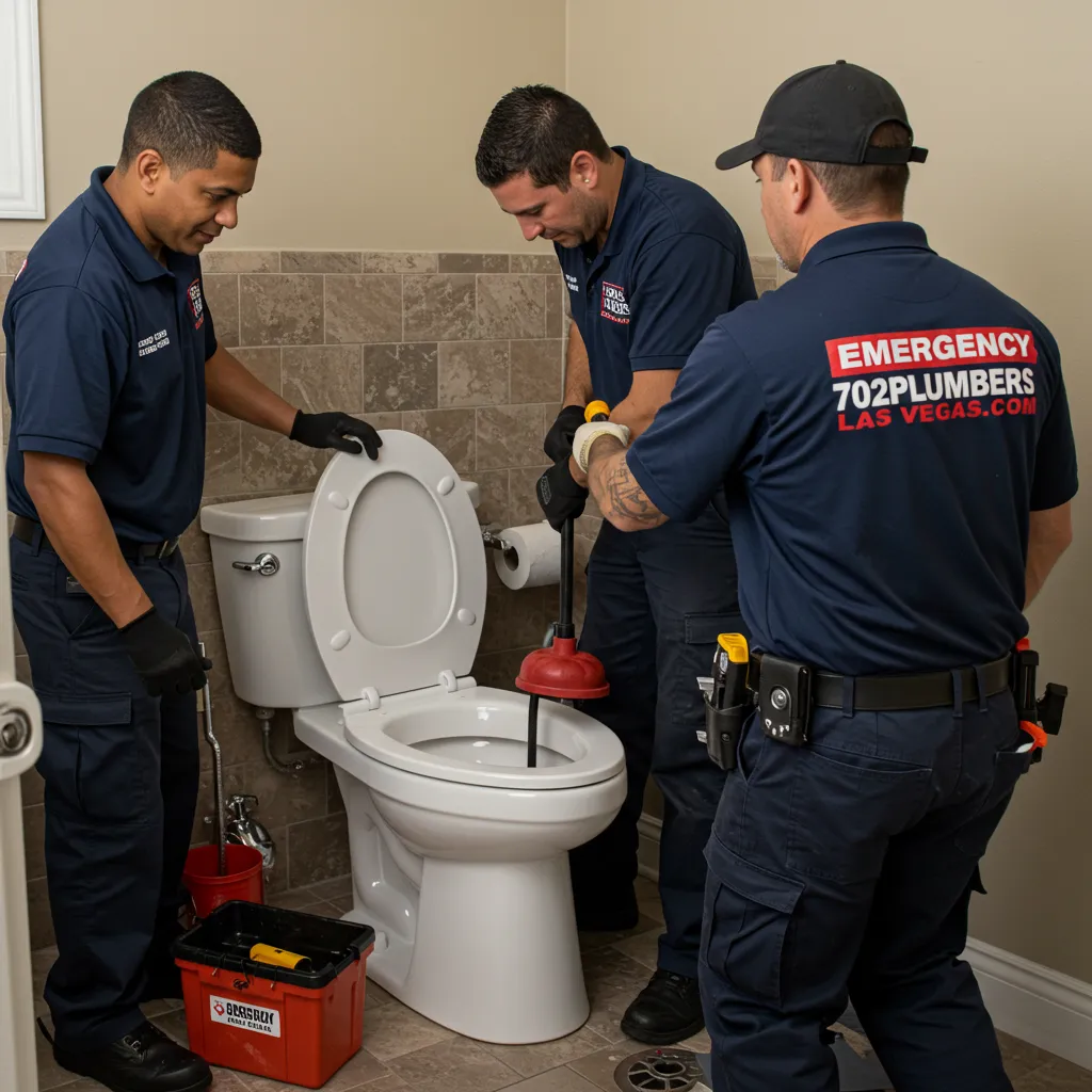 Emergency Clogged Toilet Repairs in Las Vegas